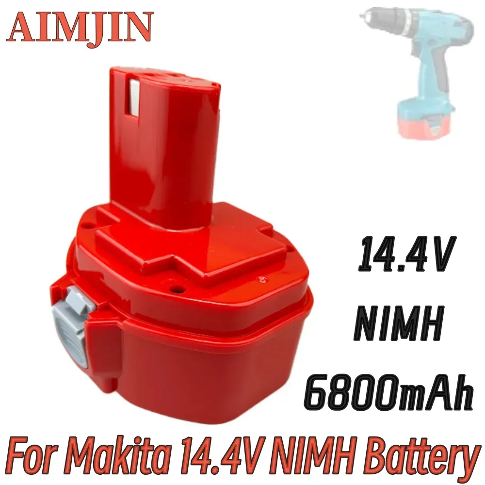 

14.4V 6.8Ah NIMH replaceable battery For Makita cordless power tools PA14,1433, 1434, 1435, 6280d, 6237D, 6337D, 8281D