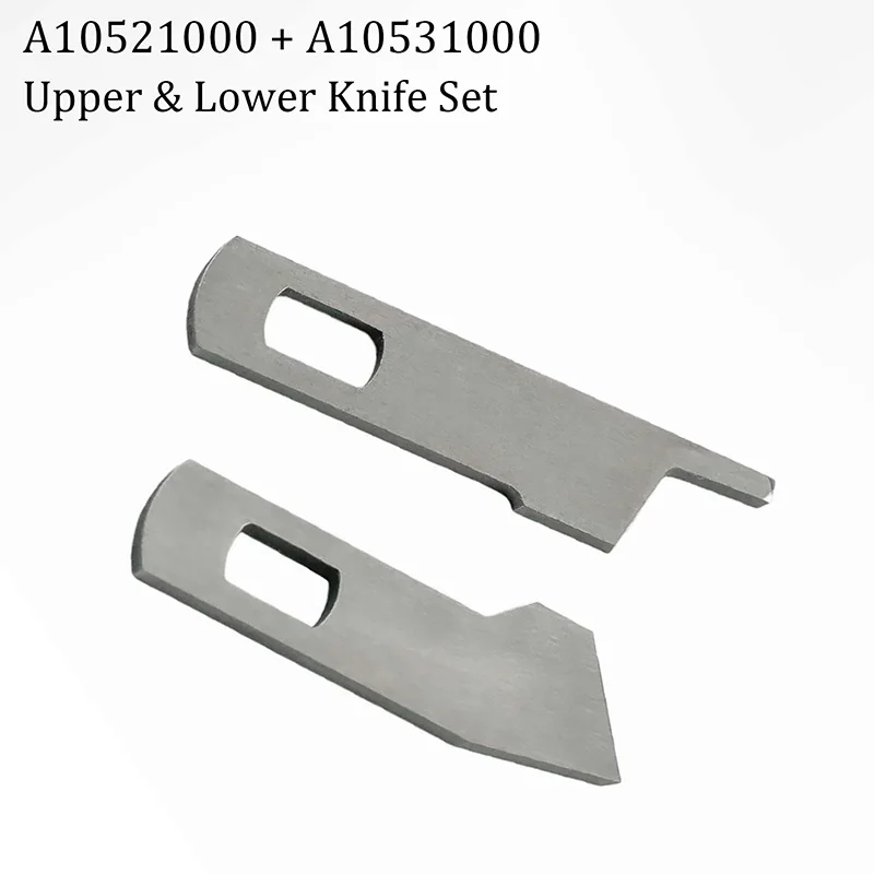 

A10521000 + A10531000 Overlock Knife Upper and Lower Blade Kit Fits Singer 14T948DS Bernette 134 134D 134DL Sewing Machines