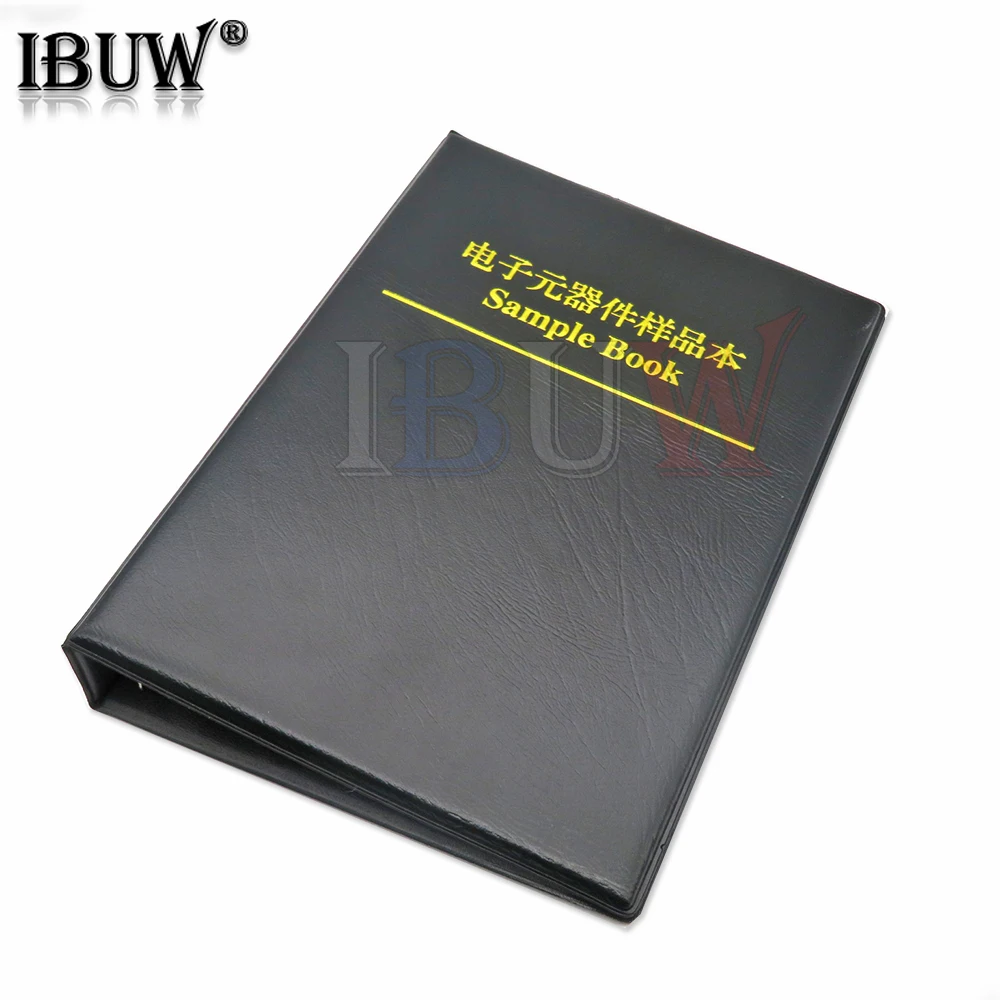 Ibuw 1% SMD 모듬 키트, 0201 0402 0603 0805 1206 저항기 샘플 북, 10K 100K 1K 1R 100R 220R, 4250PCs, 8500PCs, 8850PCs