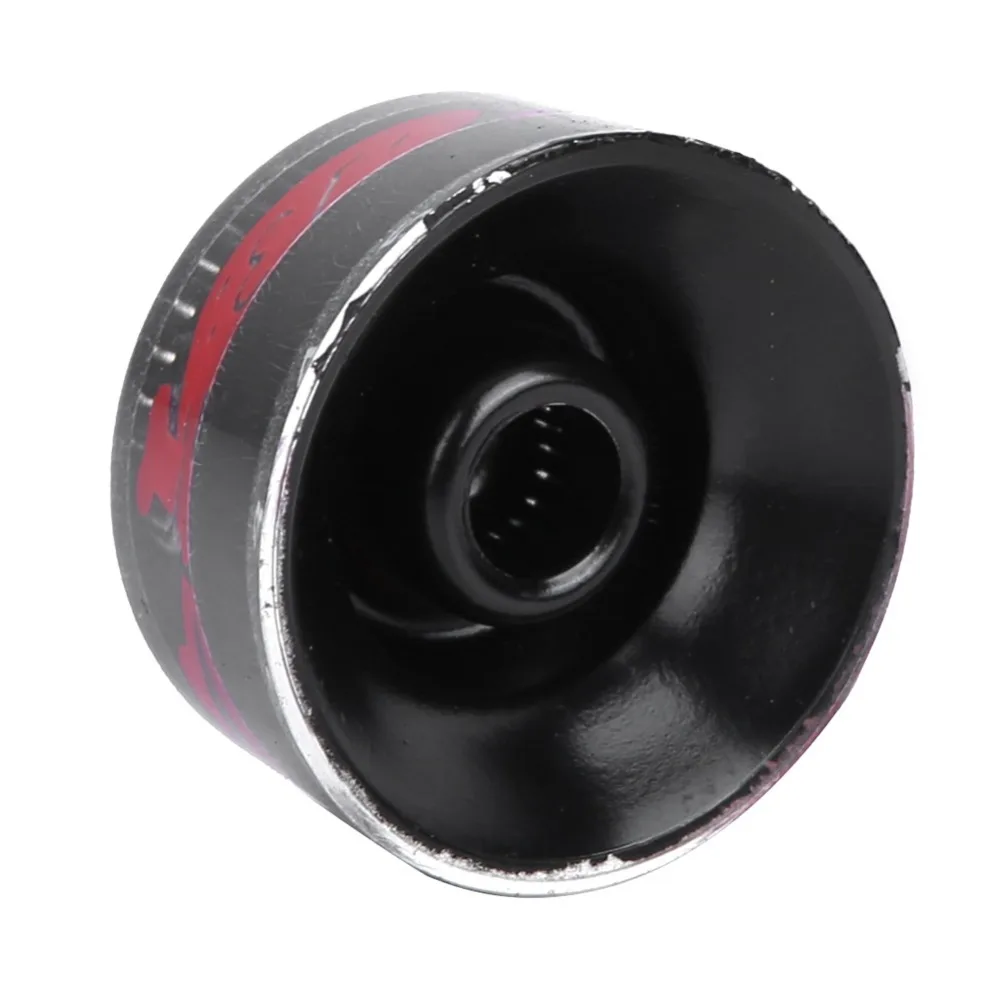 4PCS Acrylic Electric Guitar Knob Cranium Pattern Black+Red/Black+White Guitar Volume Control Knob Bass Guitar Knob