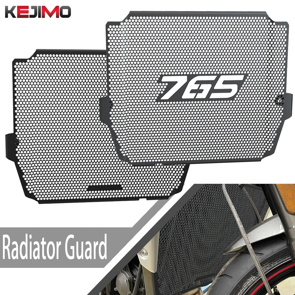 

2025 2024 2023 Street Triple 765 R/S Motorcycle CNC Radiator Guard Grille Protector Cover Parts For 765R 765S 765RS StreetTriple