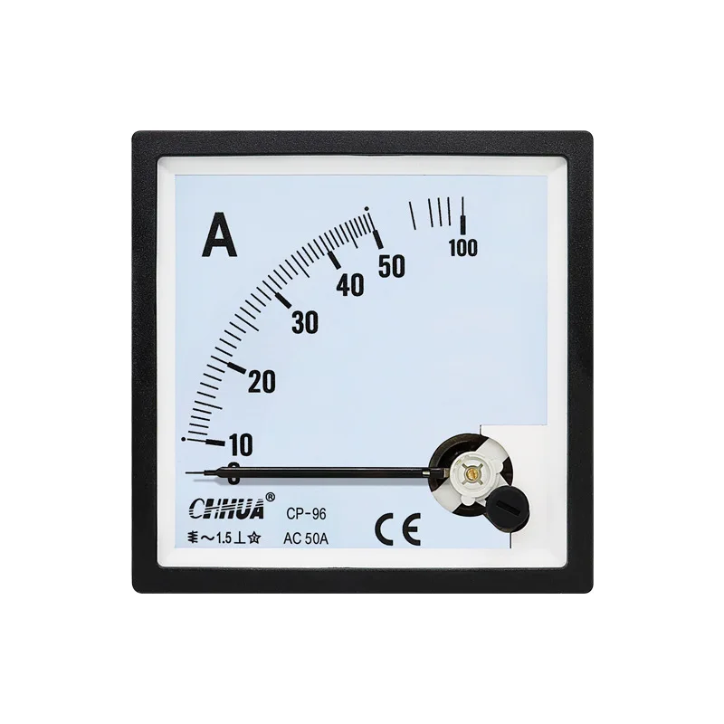 SQ-96 CP-96 AC Ammeter Pointer 1A 2A 3A 5A 10A 15A 20A 30A 50A 100A 200A 250A 300A 400A 500A 600A 800A 1000A Current Meter