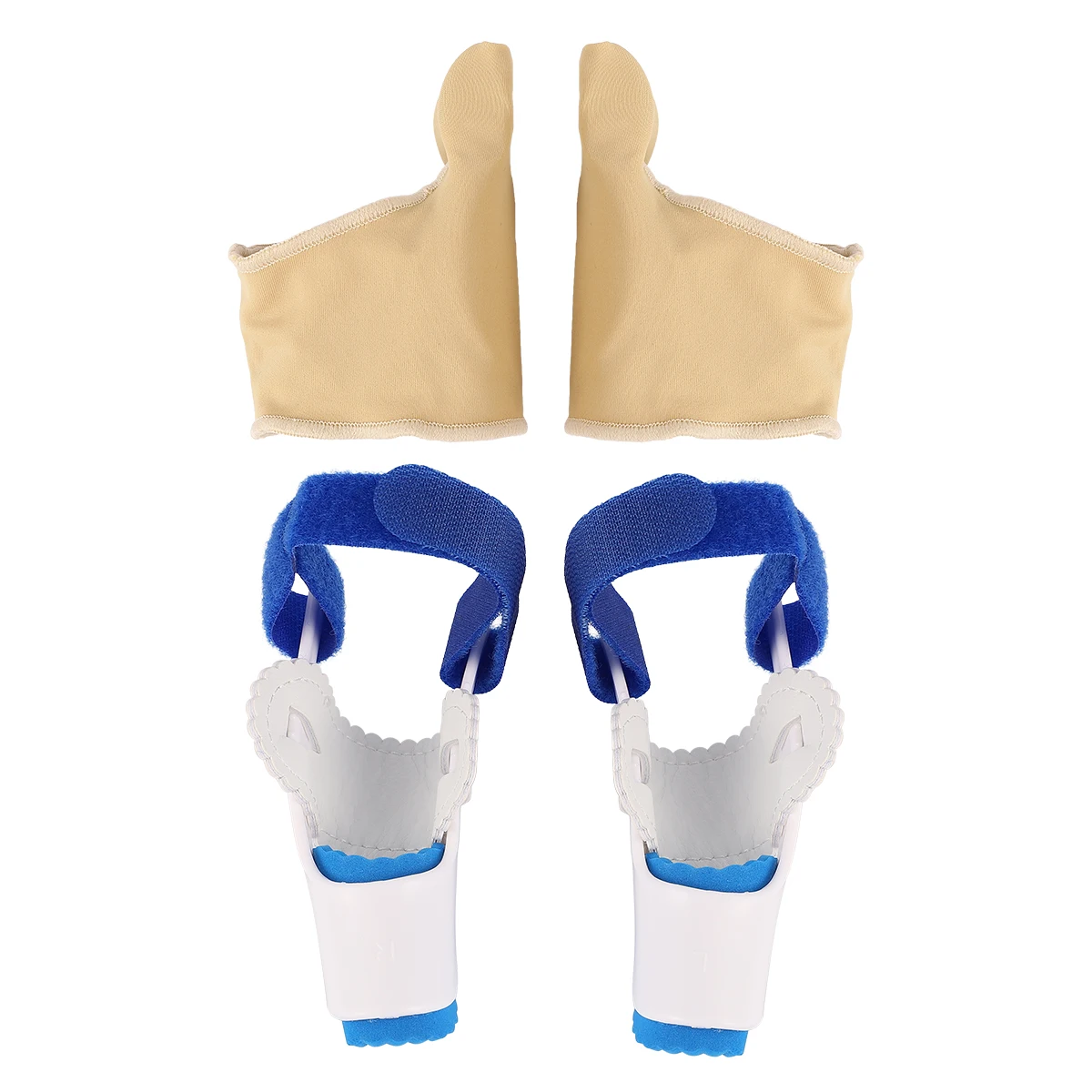 

EVA Hallux Valgus Corrector Toe Separator Bunions Thumb Straightener thopedic Tool for Bent Toes Overlapping Pain Relief