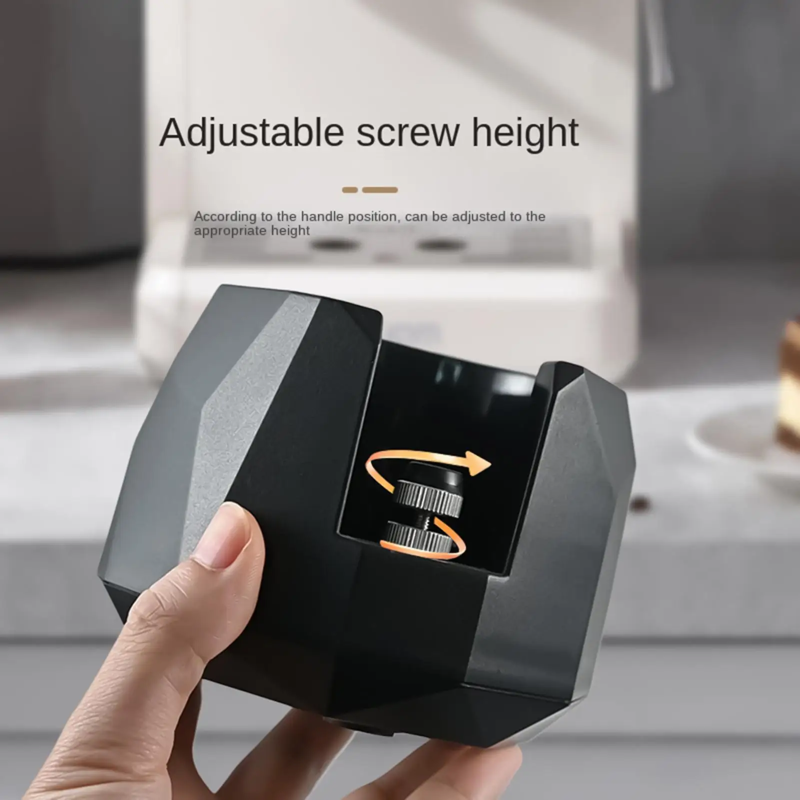 Portafilter Stand Compatible Non-Slip Coffee Tamper Holder Portafilter Stand For Family Hobbyists Party Home Kitchen Commercial