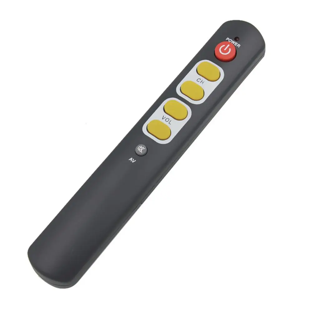 Learning Remote Control with Big Buttons, 6 Keys Universal Remote Control Smart Controller for TV STB DVD DVB HiFi VCR