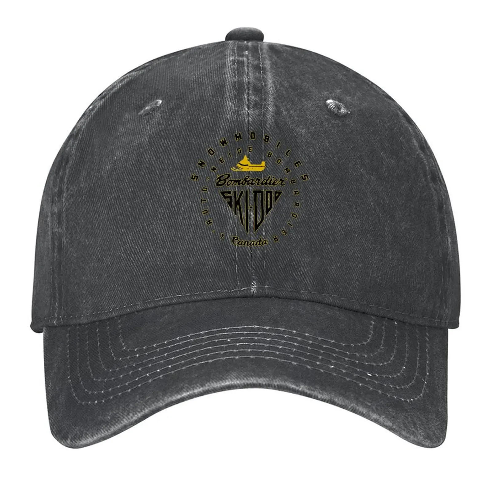 

Ski Doo Vintage Snowmobiles Baseball Cap Christmas Hat Rugby foam party Hat Trucker Hat Hats Man Women's
