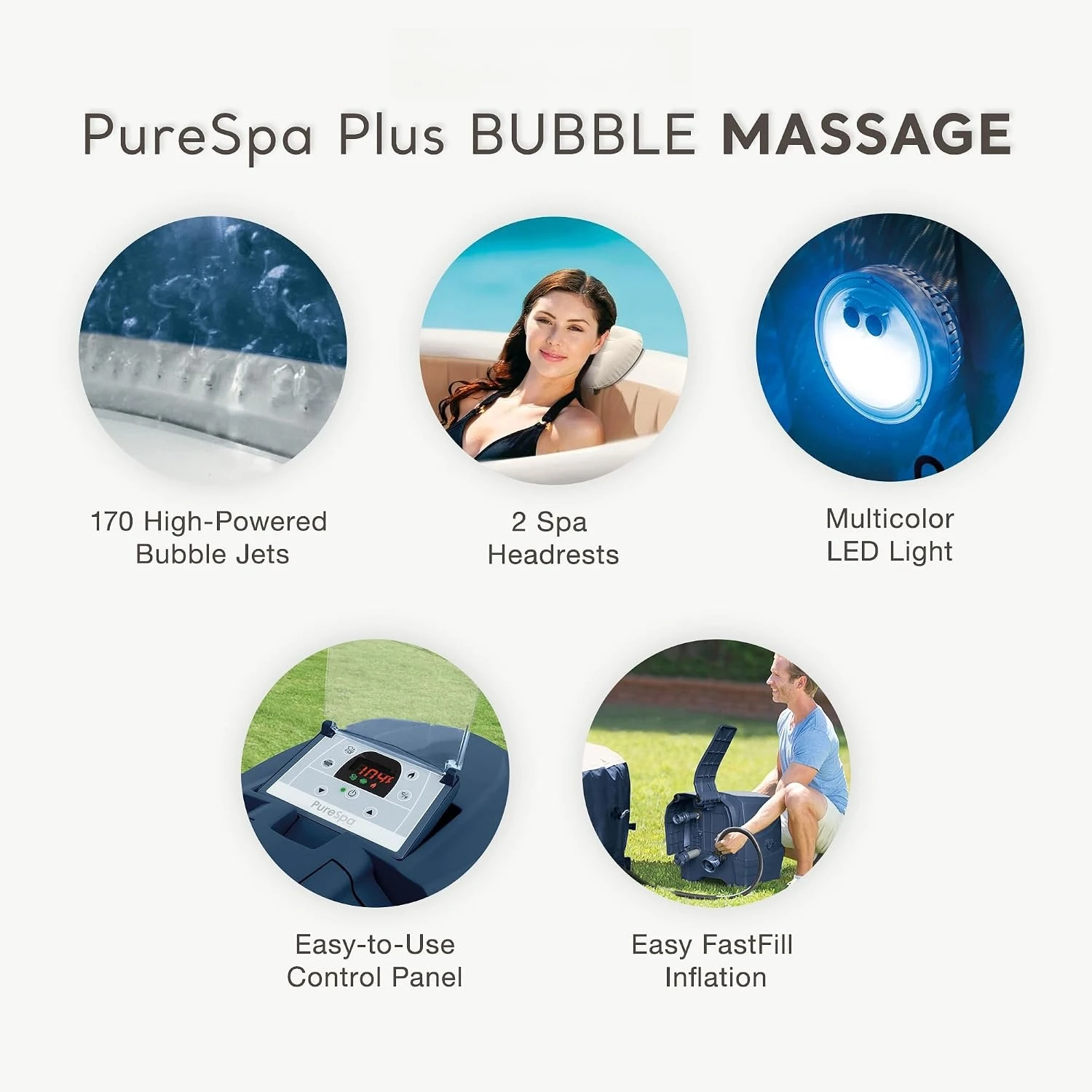 6-Personen Runder Aufblasbarer – Inflatable Hot Tub Bewertung und Preis