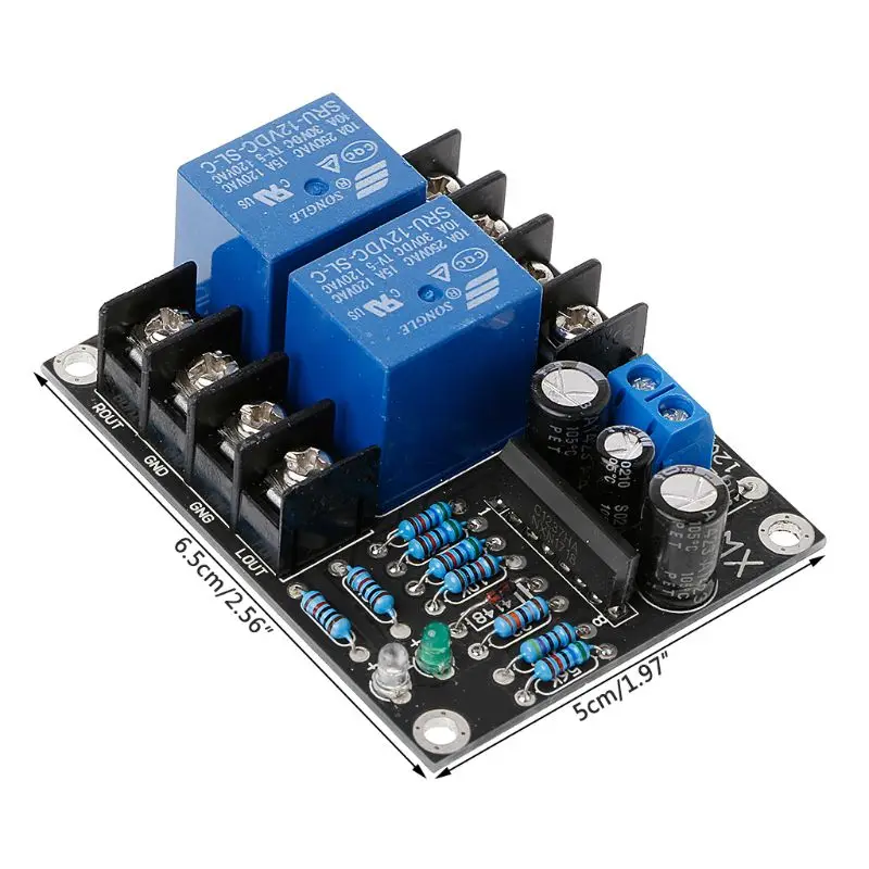 UPC1237 Dual Channel Speaker for Protections Circuit Board for A 12-24V Boot