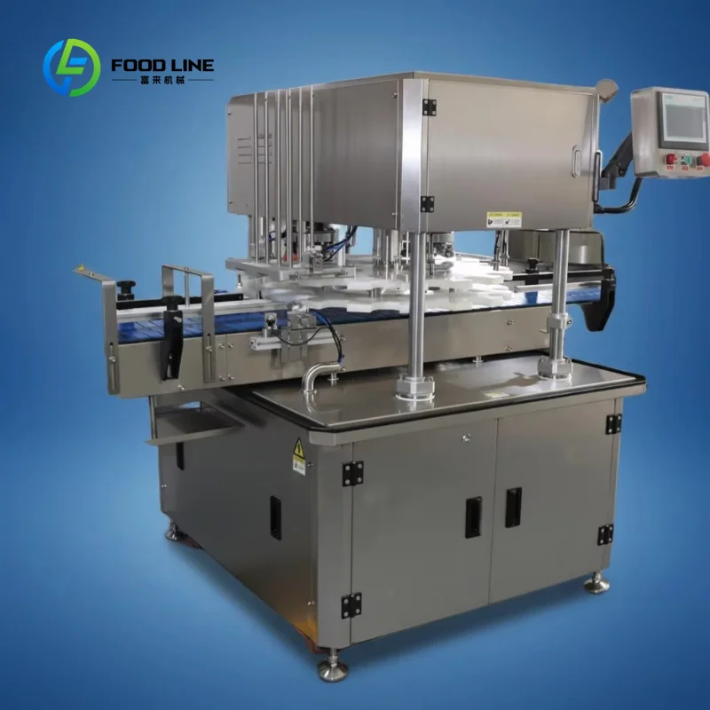 Customized Factory Sell Semi-automatic Nitrogen Vacuum Can Tin Sealer Sealing Machine Automatic Can Sealing Machine