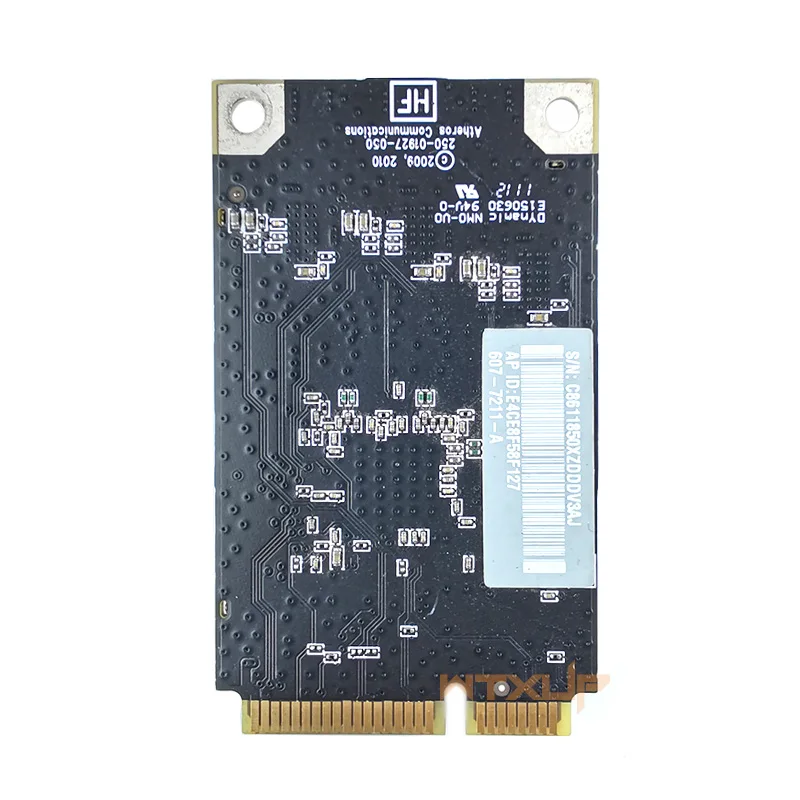 Atheros AR9380 kartu nirkabel, PPD-AR5BHB112 kartu Wifi Dual Band 450Mbps Mini PCI-E untuk Mac Pro