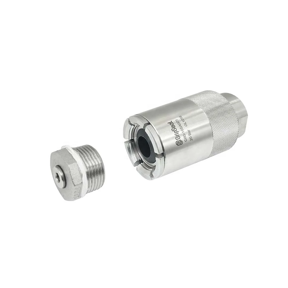 External Thread Stainless Quick Coupler Leak Test Connector