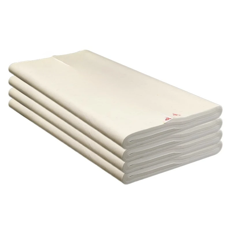

Special raw rice paper for handmade rubbings 4 feet 6 feet tied flowers cicada wings cotton material even history