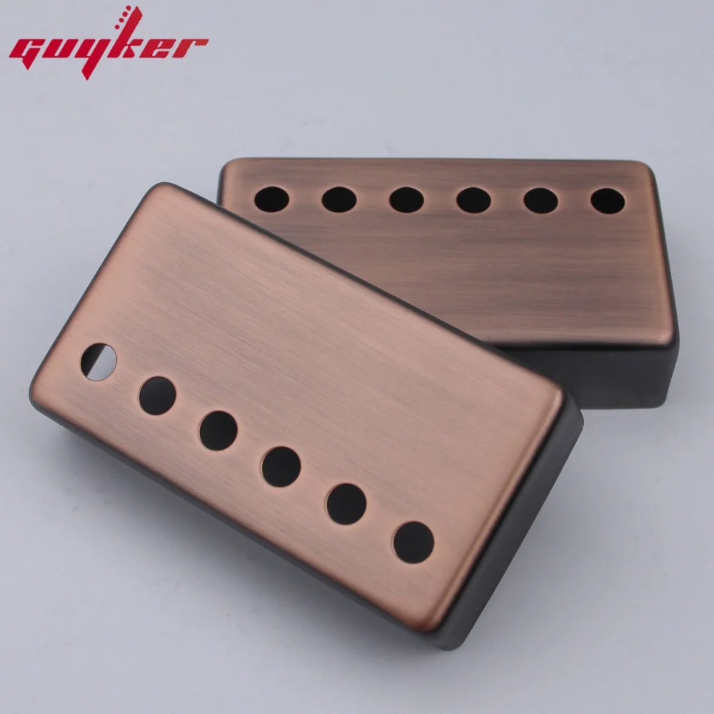 1 Set Humbucker Guitar Pickup Covers Cupronickel Material for LP Guitar Parts 50 52MM