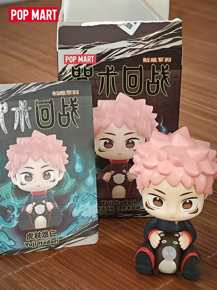 

POP MART Jujutsu Kaisen Uniform Series Blind Box Toys Anime Action Figure Caixa Caja Surprise Mystery Box Dolls Birthday Gift