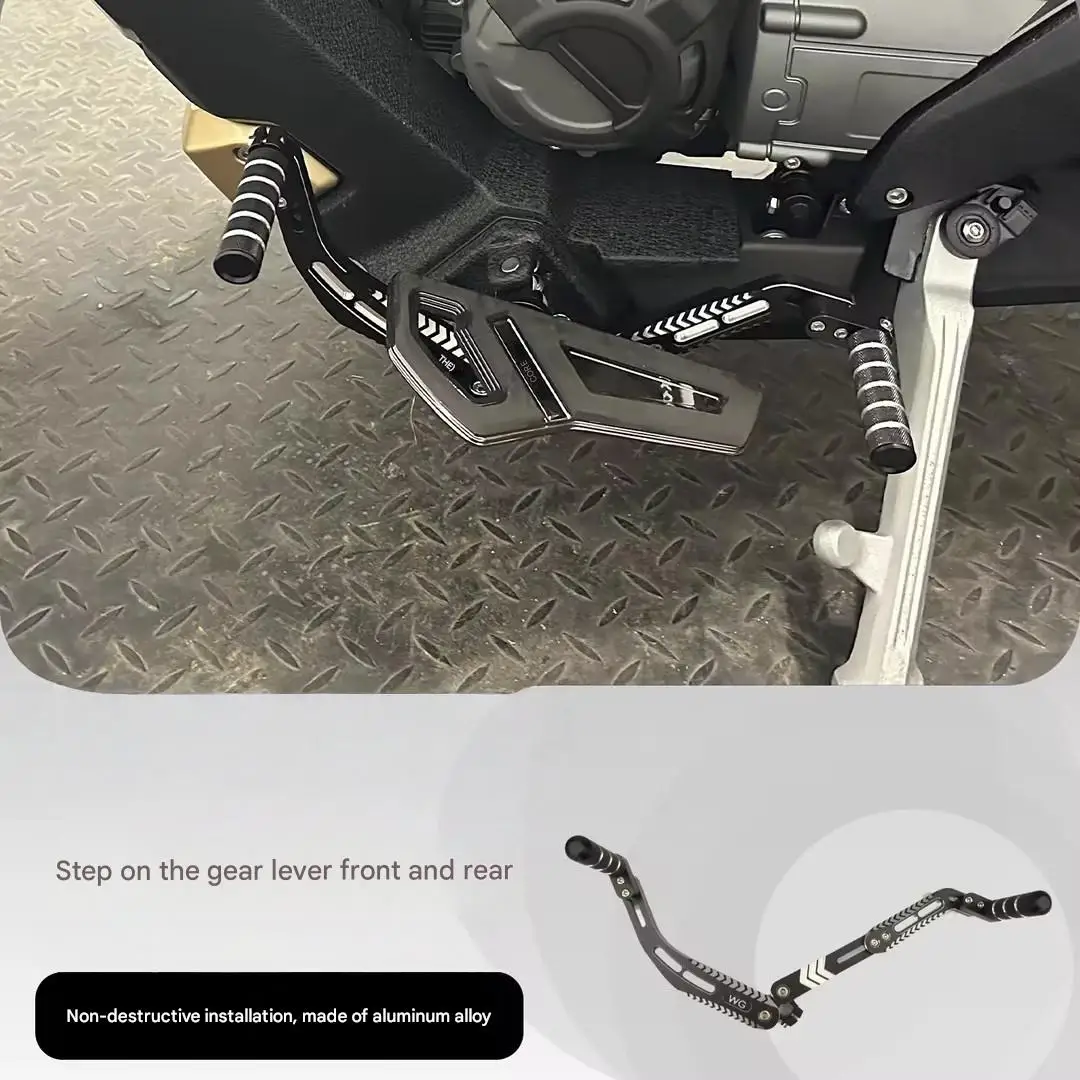 Adjustable Forward Rear Shift Lever Enlarged Shifter Peg Fit BENDA LFC700 Gear Change Mod Accessory