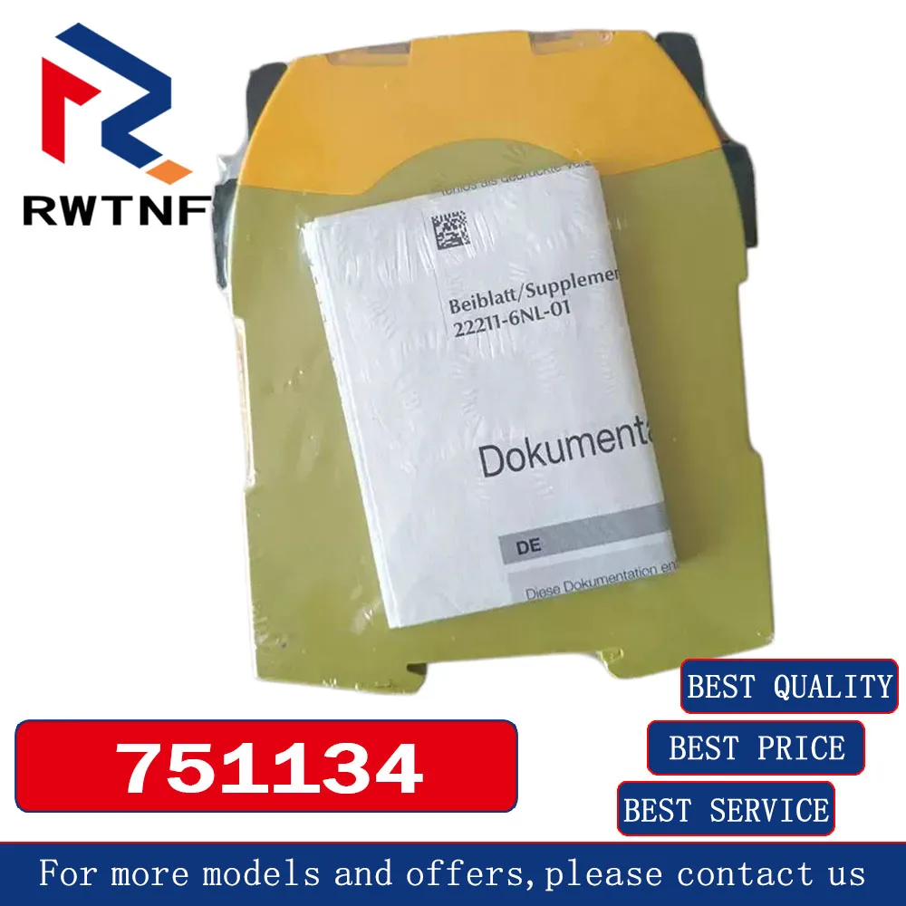 Brand New Genuine 751134 PILZ PNOZ Safety Relay PNOZ s4,100% original warehouse stock