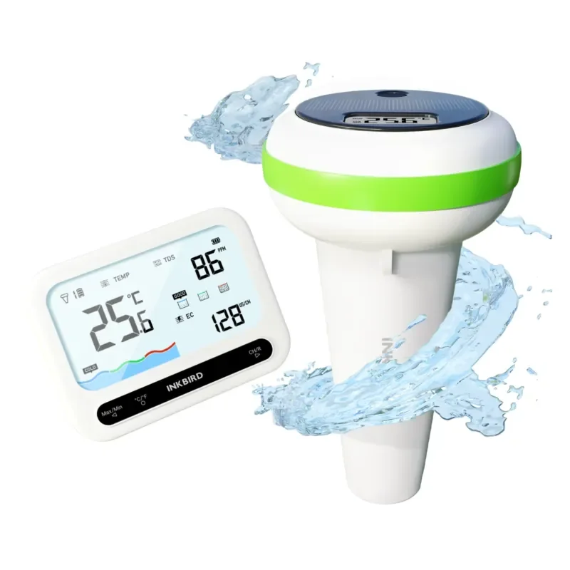 Inkbird IBS-P04R Solar Floating Water Thermometer for Outdoor