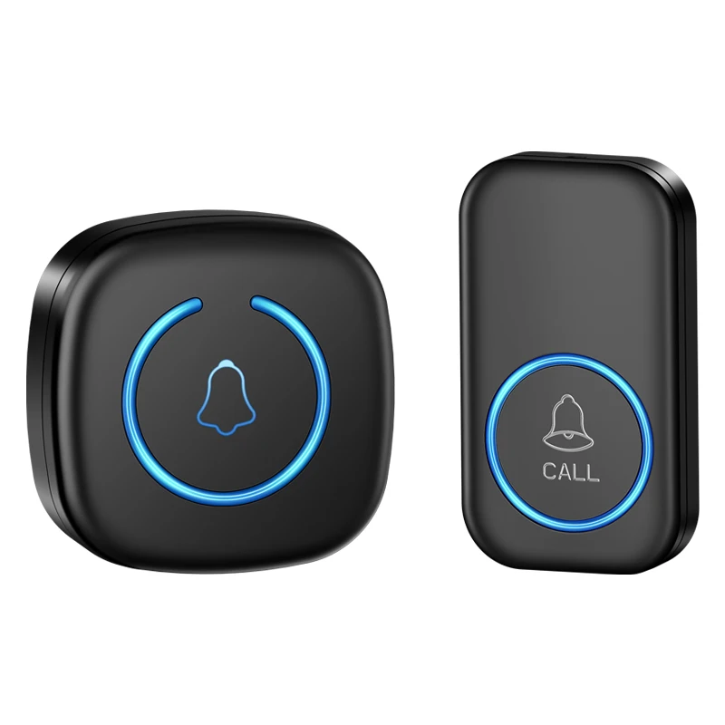 Draadloze Deurbel Intelligente Welkom Deurbel 300 M/984 FT Afstandsbediening 60 Nummers Melodieën Home Slimme Deurbel US EU UK Plug Optioneel