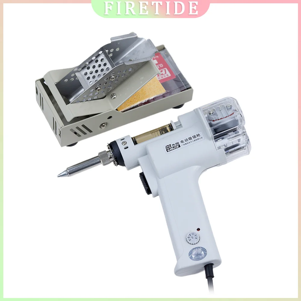 Vacuum Tin Suction Pump Strong Single Air Pump Electric Tin Suction Device Tin Suction Gun Tin Removal Tool