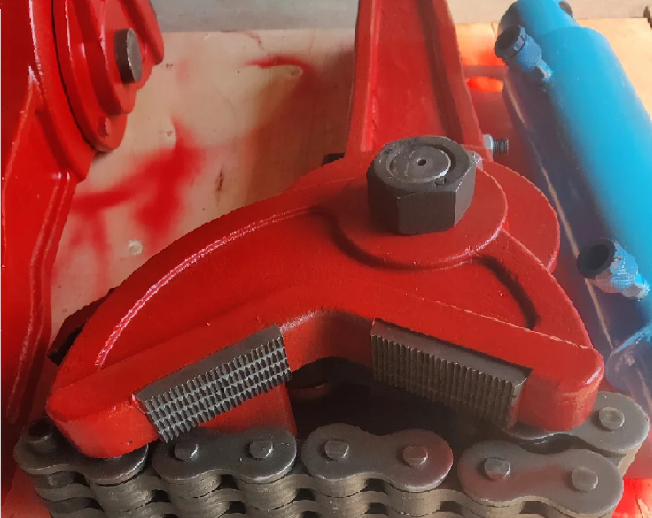 Hot Sale Hydraulic Manual Screw Off Breakout Tong Chain Wrench for Drill Pipe