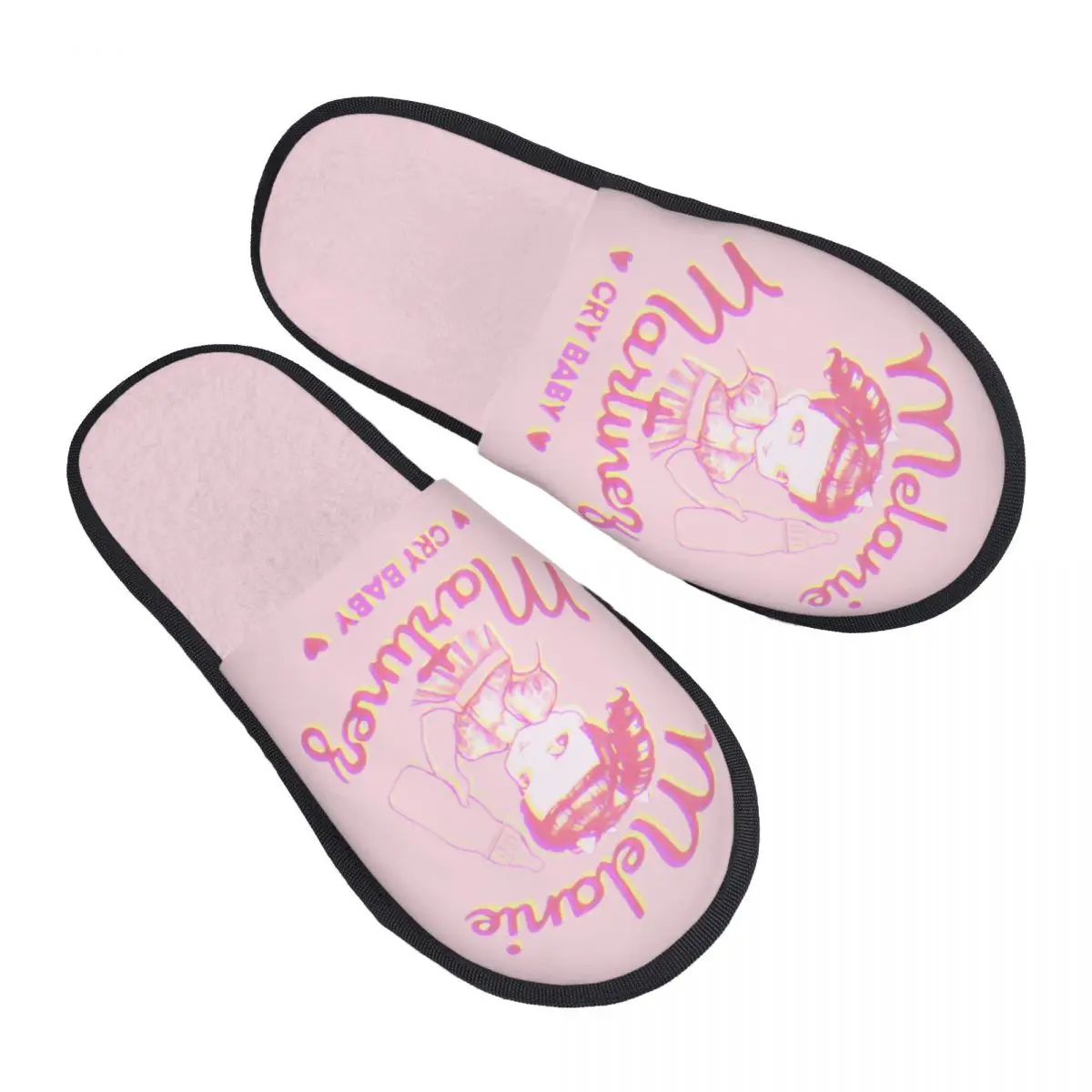 Winter Home Cotton Slippers Melanie Martinez Cry Baby Accessories Household Fur Slides Slippers Indoor Singer Anti Slip Slides