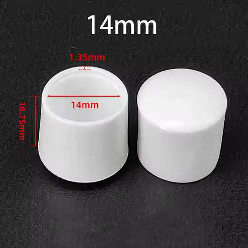 4-30Pcs PVC White Furniture Table Foot Tip Chairs Legs Pad Protector Cover Round/Square Pipe Plug Lid Tube Hole Protection Cap - Image 11