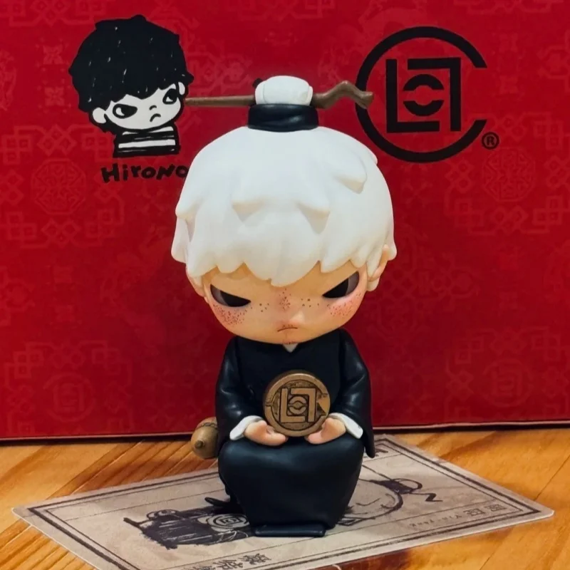 Officiële echte POPMART Hirono Clot Series 8.0 Blind Box Handgemaakte Trendy Gift Ornament Mysterieuze Box Cadeau voor vrienden Verjaardag