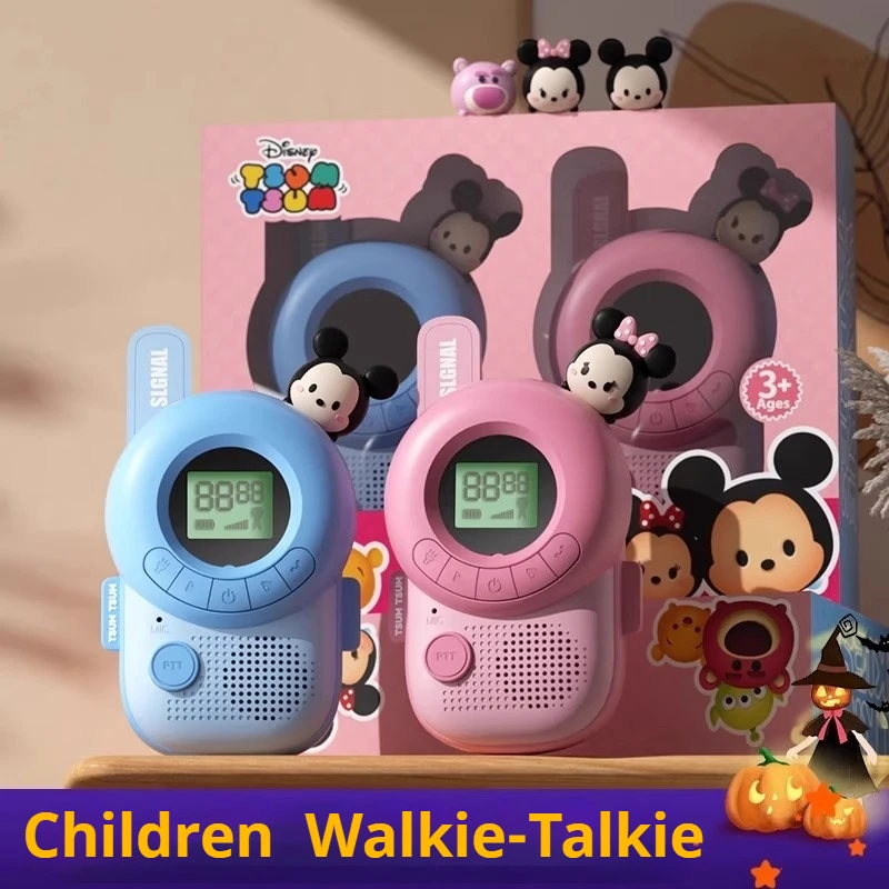 

Lotso Mickey Walkie Talkies For Kids Cartoon USB-C Rechargeable Outdoor Wireless Parent-Child Interaction Toys For Kids Gifts