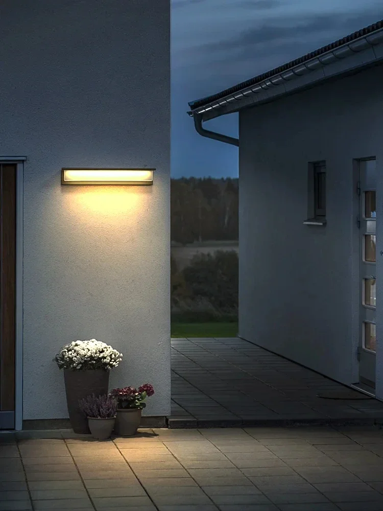 

Door headlightsEntrance doorutdoor wall solar courtyard wall villa exterior wallwaterpro