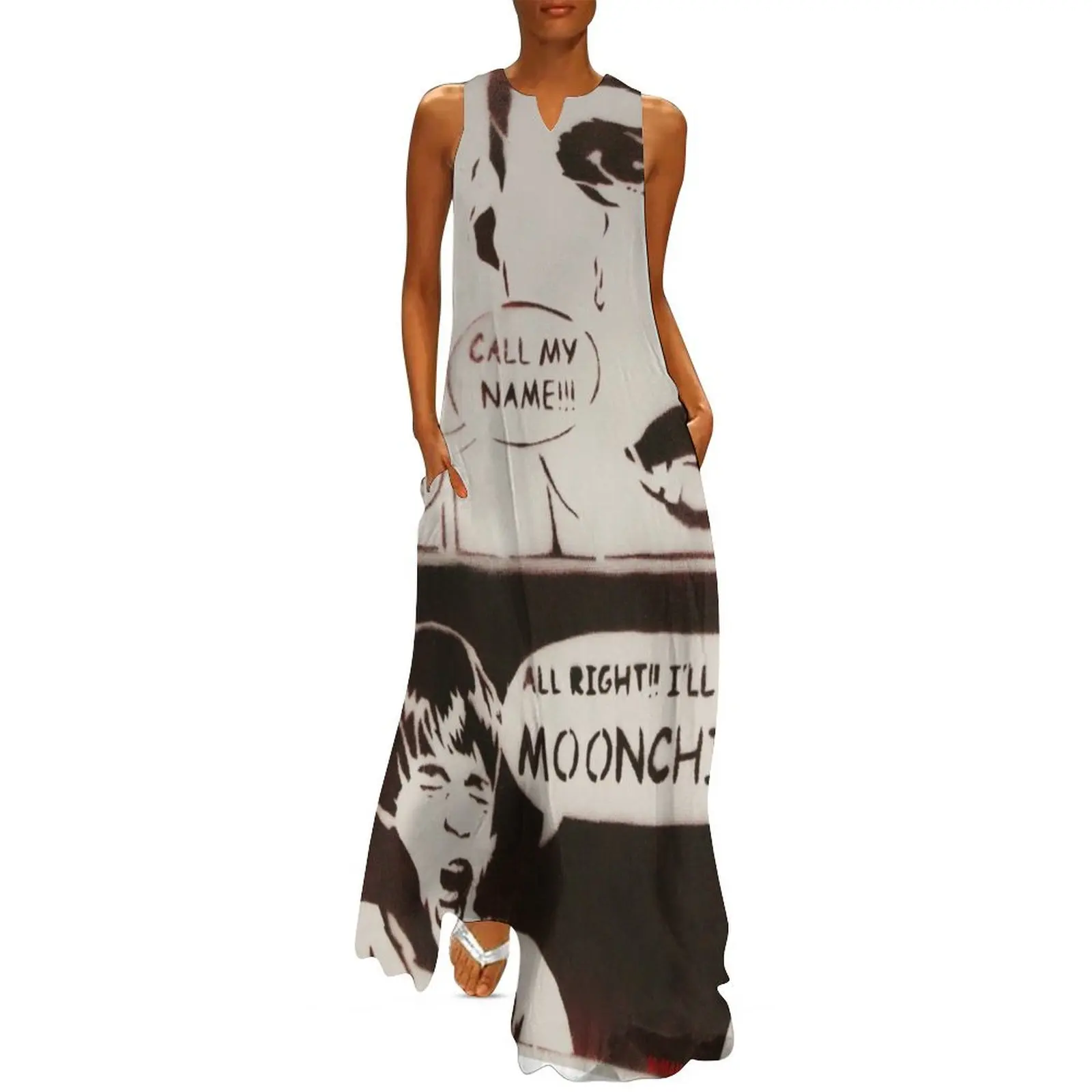 

MrMAHAFFEY'S Moonchild Neverending Story Comic Style Long Dress evening dresses ladies Bride dresses