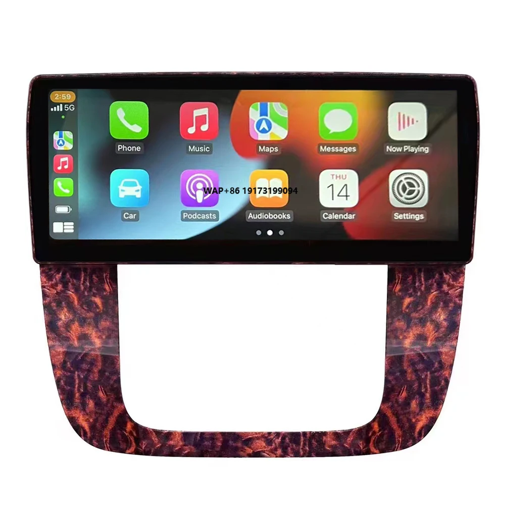 12.3 Inch Carplay for GMC Sierra 2007-2013 Android 13 Multimedia Wireless Player Car Radio Navigation HD Touch Screen