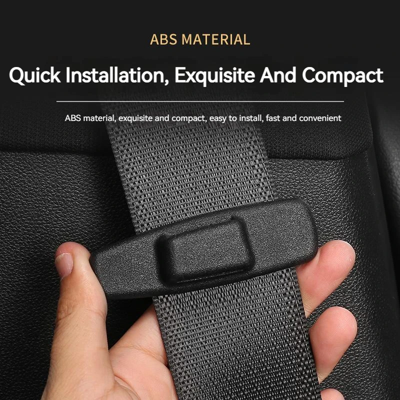 New Model 2023 Automotive Seat Belt Limiter Universal Extender Belt Retainer Neck Buckle Tension Regulator Retainer Clip