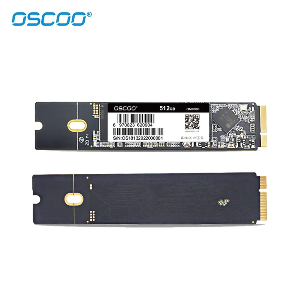 Oscoo 1テラバイトssd macbook air A165 A166 2012 macbook proのA1398 A1425オリジナルtlc solidoディスコduros 128ギガバイト256ギガバイト512ギガバイト