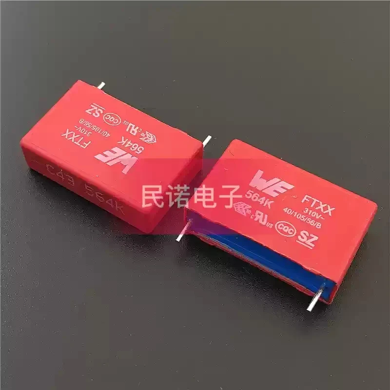 Safety calibration film capacitor WE FTXX 275V 310VAC 0.56UF 564 560NF pin distance 22