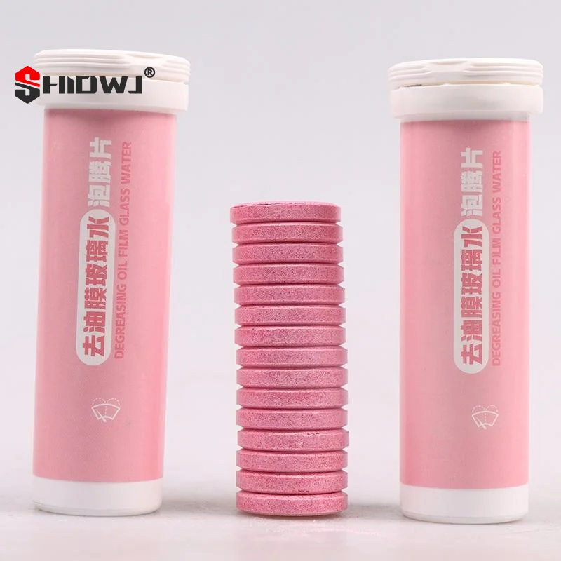 Solid Car Windscreen Cleaner Tablets Effervescent Washer Glass Cleaner Concentrated Wiper Detergent Auto Accessories