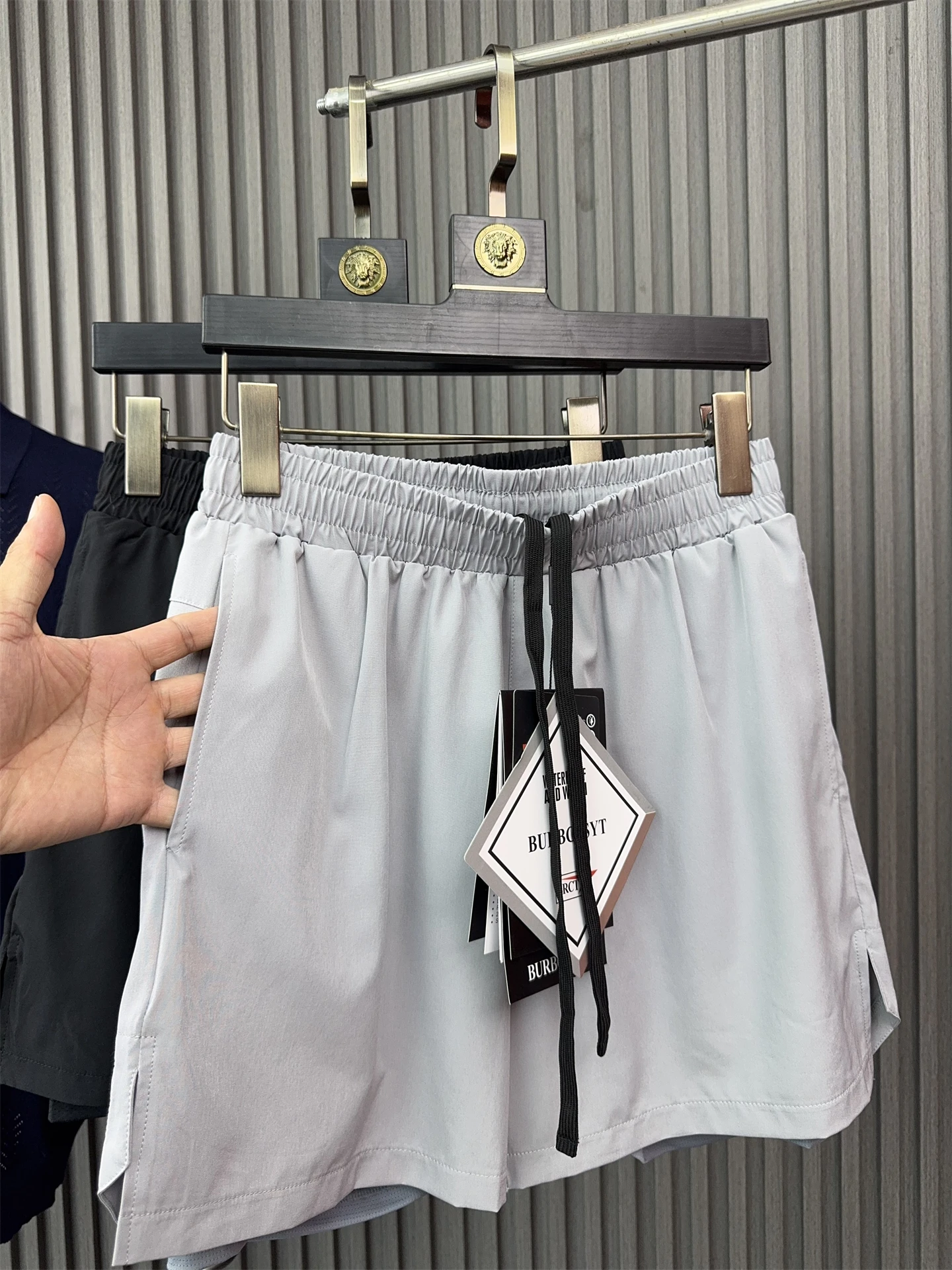 

Men's Outdoor Casual Qui Dry Pants Breathable Lightweight Summer orts Fake Two-Piece Spor Comfortable Lightweight orts