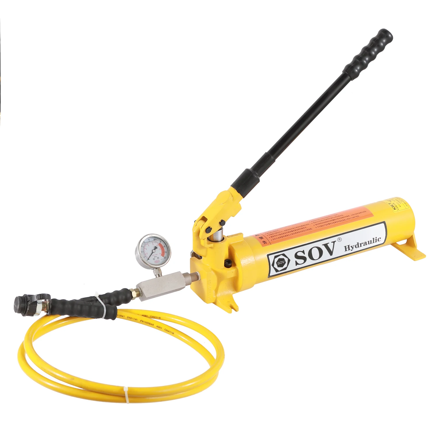 Portable 2-Speed 700 Bar Steel Manual Hydraulic Piston Pump, Matching Large Tonnage Hydraulic Cylinder Jack and Other Hydraulic
