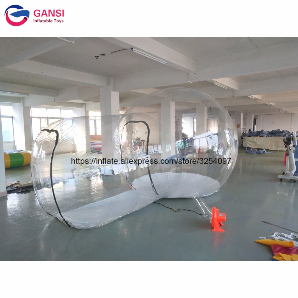 

Quality Inflatable Igoo Bubble Tent Portable Inflatable Camping Tent With Air Blower