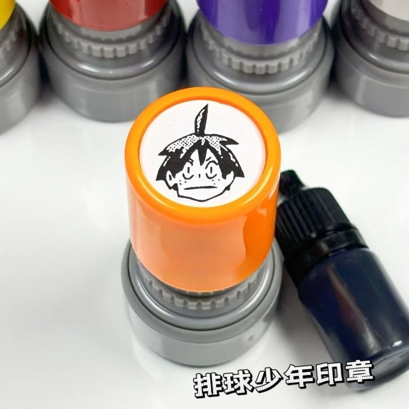 New Haikyu Kozume Kenma Oikawa Tooru Hinata Shoyo Seal High Color Value Creative Cartoon Printing Oil DIY Decorative Hand Book - view 4