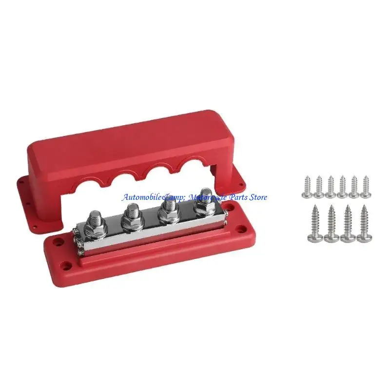 

H7BD 3/8'' Bus Bar Power Distribution Block 600A Electrical Terminals Block for Car