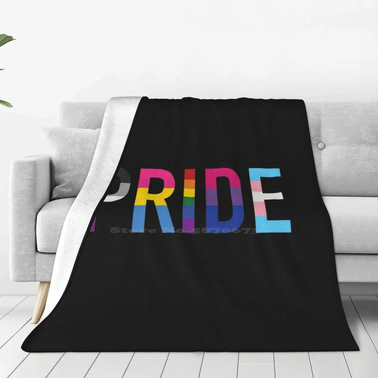 Pride , Various Queer Flags 1 New Arrival Fashion Leisure Warm Flannel Blanket Homosexual Asexual Pansexual Bisexual Gay Pride