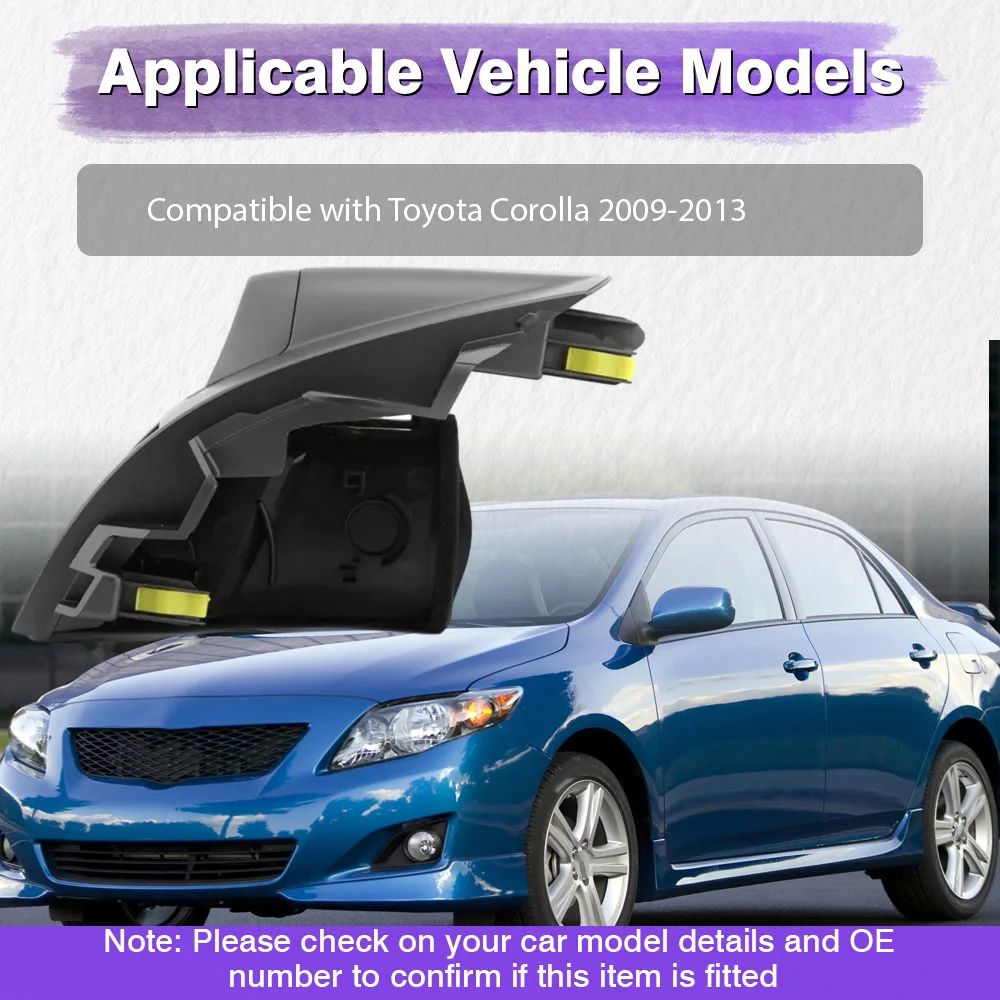 

Автомобильная центральная приборная панель, кондиционер, вентиляционная решетка, крышка, панель для Toyota Corolla 2009-2013 55670-02340 5567002340