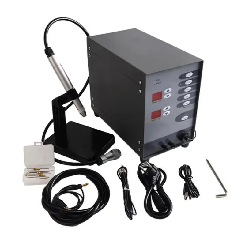 Stainless Steel Spot Welding Machine Laser Spot Welder Automatic Numerical Control Pulse Argon Arc Welder for Soldering Jewelry