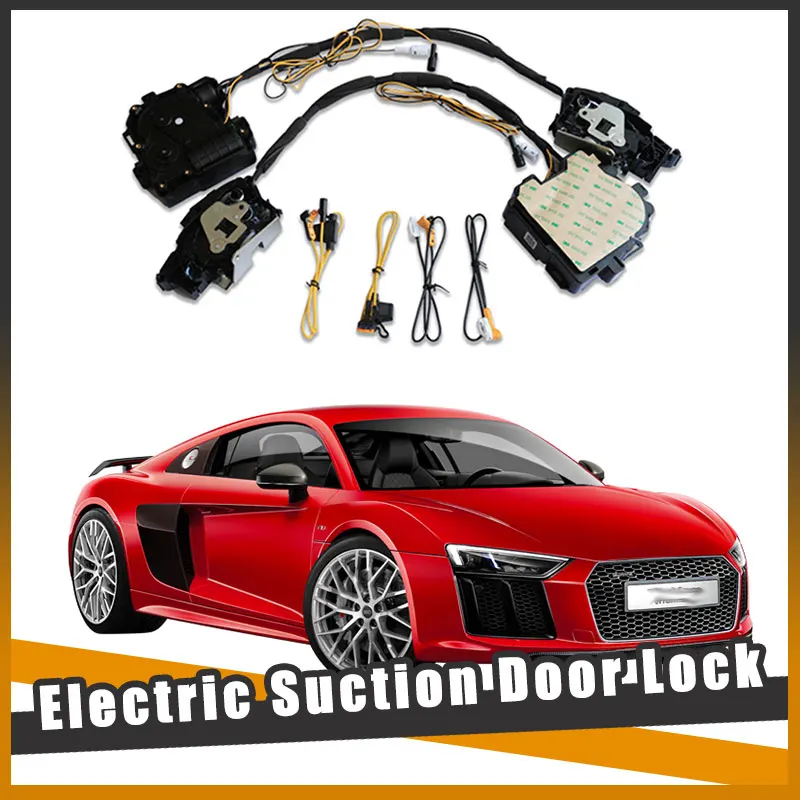 

Smart Auto Electric Suction Door Lock for Audi R8 2015+ Automatic Soft Close Door Super Silence Car Vehicle Door