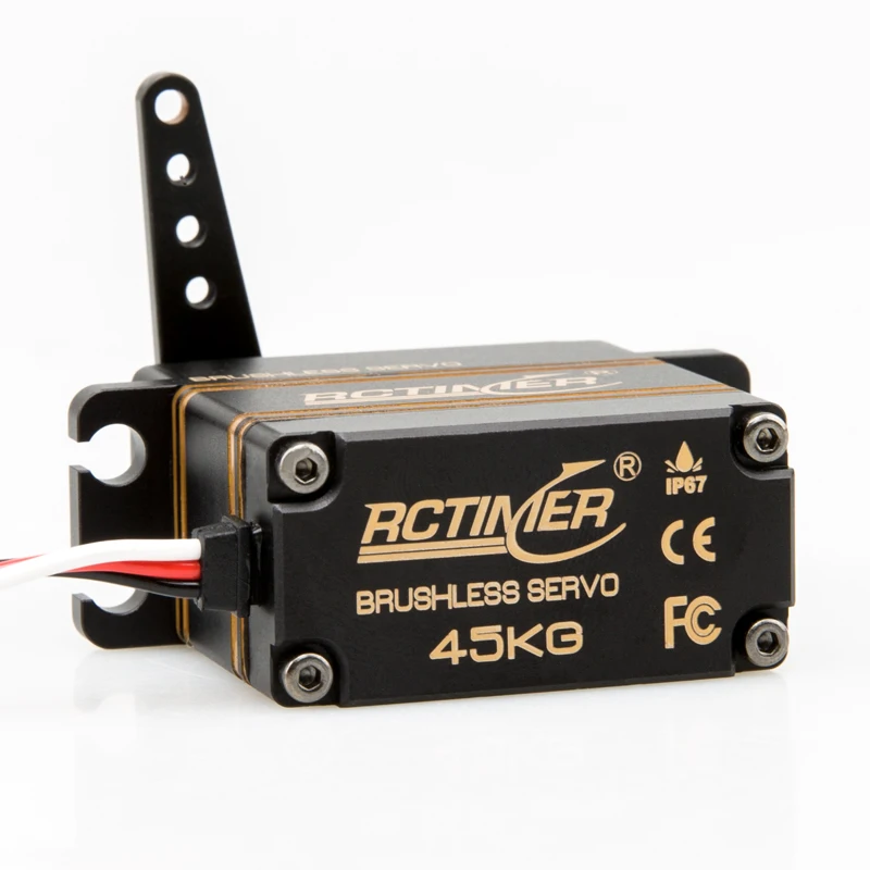 Brushless Codificador Magnético para Rock Crawler Car, Rctimer, 45kg, HBS45, 1/8, 1/10, Servo Robot, Traxxas, Scx10, Frete Grátis