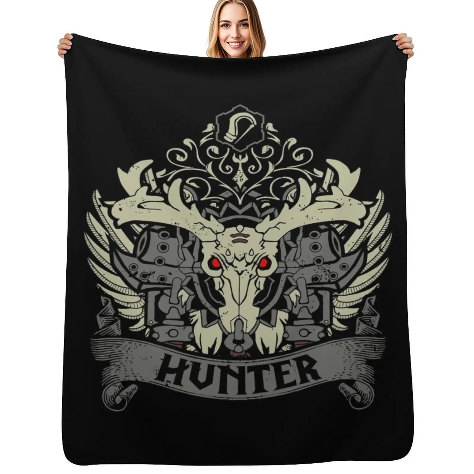 HUNTER - ELITE EDITION Throw Blanket Summer Beddings Flannel Fabric Soft Beds blankets and throws Beautifuls Camping Blankets