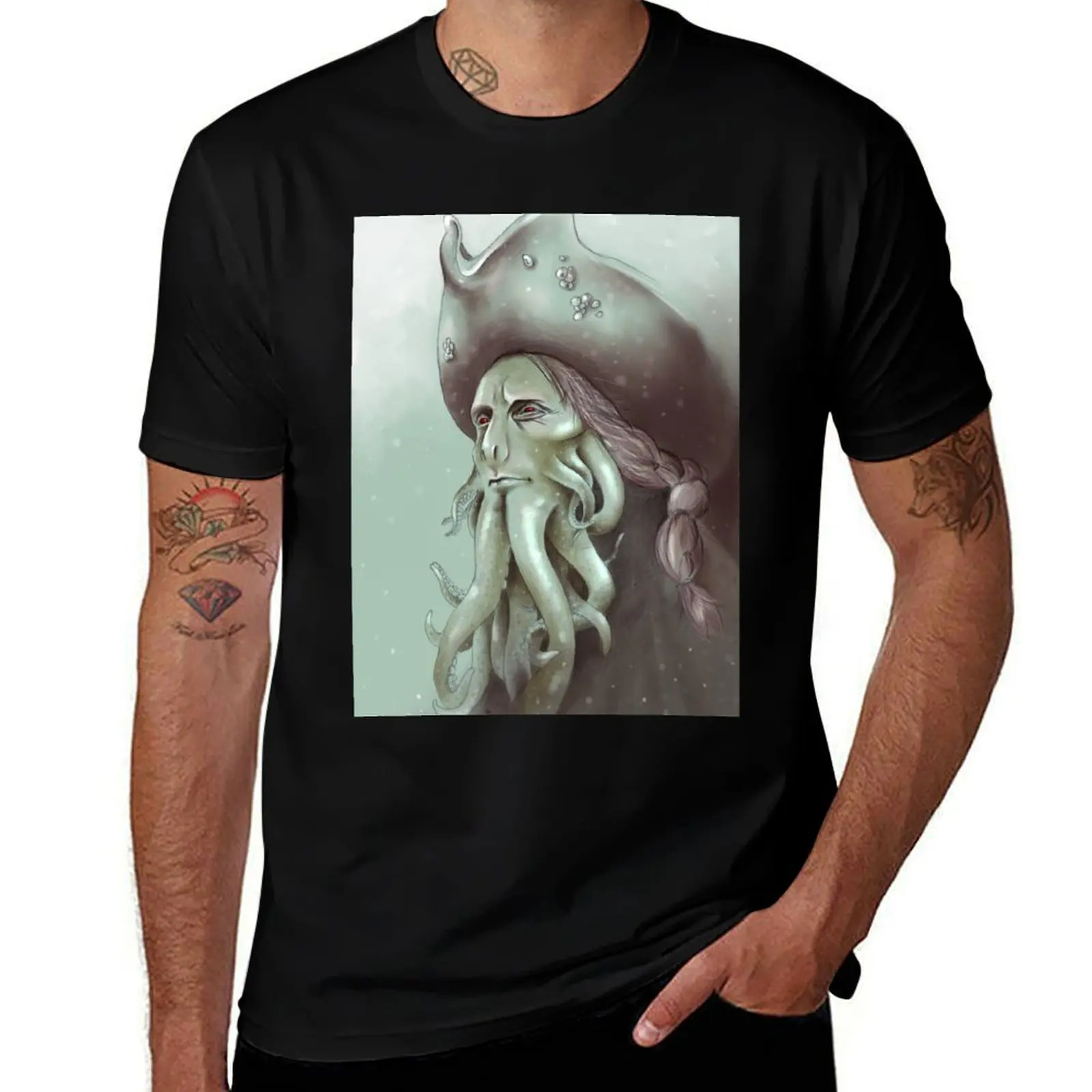 

Cursed pirate!Hannibal T-Shirt t shirt man luxury man t shirt cotton T-Shirt