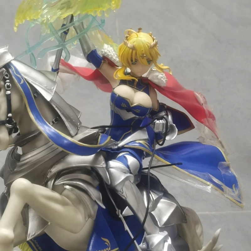 

Сабля Белый Копье Фигурка Большая Модель Орнамент Fate Saber King Копье Сабля Белый Рыцарь Наш Король XH/AY/TK Фабрика