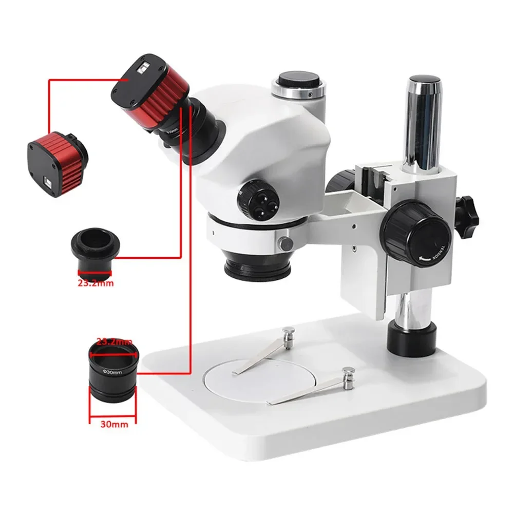 Metal C-mount Adapter C-mount Adapter Microscope Adapter 1X 23.2mm Mounting Size C-mount Installation Method New