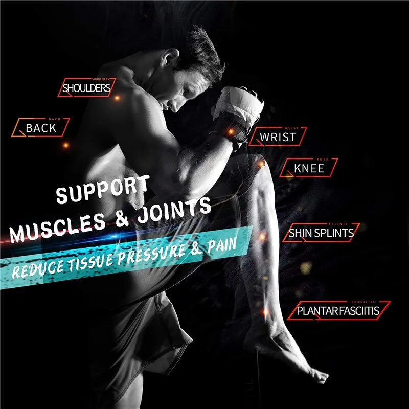 Kinesiologi plester pertolongan pertama perban Gym Fitness Olahraga perekat elastis Strain pita cedera stiker pereda nyeri otot lutut 2 buah